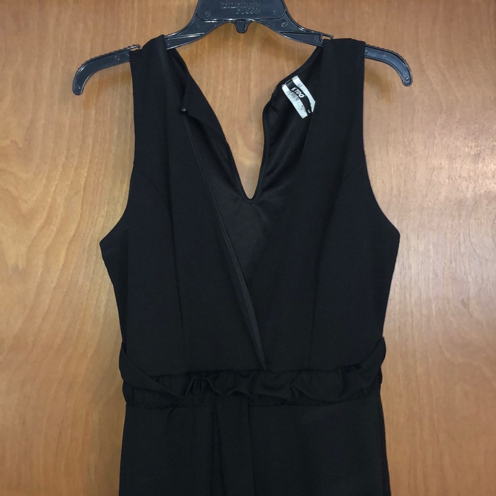 Black full length jumpsuit